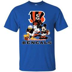 Mickey Mouse Cincinnati Bengals American Football Nfl Sports Shirt Men Cotton T-Shirt Men Cotton T-Shirt - amzapparel