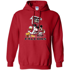 Mickey Mouse Atlanta Falcons American Football Nfl Sports Shirt Pullover Hoodie Sweatshirt Pullover Hoodie Sweatshirt - amzapparel