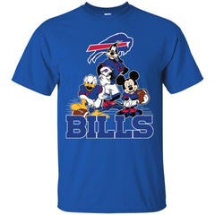 Mickey Mouse Buffalo Bills American Football Nfl Sports Shirt Men Cotton T-Shirt Men Cotton T-Shirt - amzapparel