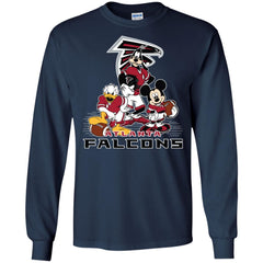 Mickey Mouse Atlanta Falcons American Football Nfl Sports Shirt Men Long Sleeve Shirt Men Long Sleeve Shirt - amzapparel