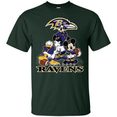 Mickey Mouse Baltimore Ravens American Football Nfl Sports Shirt Men Cotton T-Shirt Men Cotton T-Shirt - amzapparel