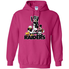 Mickey Mouse Oakland Raiders American Football Nfl Sports Shirt Pullover Hoodie Sweatshirt Pullover Hoodie Sweatshirt - amzapparel
