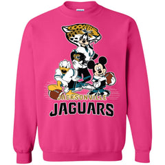 Mickey Mouse Jacksonville Jaguar American Football Nfl Sports Shirt Crewneck Pullover Sweatshirt Crewneck Pullover Sweatshirt - amzapparel