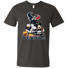 Mickey Mouse Houston Texans American Football Nfl Sports Shirt Men V-Neck T-Shirt Men V-Neck T-Shirt - amzapparel