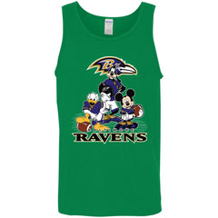 Mickey Mouse Baltimore Ravens American Football Nfl Sports Shirt Men Cotton Tank Men Cotton Tank - amzapparel