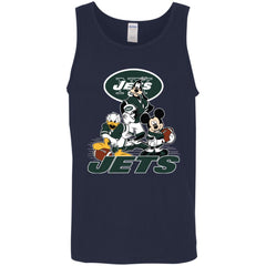 Mickey Mouse New York Jets American Football Nfl Sports Shirt Men Cotton Tank Men Cotton Tank - amzapparel