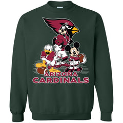 Mickey Mouse Arizona Cardinals American Football Nfl Sports Shirt Crewneck Pullover Sweatshirt Crewneck Pullover Sweatshirt - amzapparel