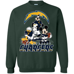 Mickey Mouse Los Angeles Chargers American Football Nfl Sports Shirt Crewneck Pullover Sweatshirt Crewneck Pullover Sweatshirt - amzapparel
