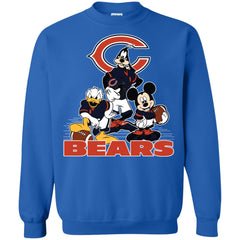 Mickey Mouse Chicago Bears American Football Nfl Sports Shirt Crewneck Pullover Sweatshirt Crewneck Pullover Sweatshirt - amzapparel