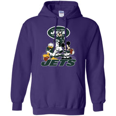 Mickey Mouse New York Jets American Football Nfl Sports Shirt Pullover Hoodie Sweatshirt Pullover Hoodie Sweatshirt - amzapparel