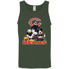 Mickey Mouse Chicago Bears American Football Nfl Sports Shirt Men Cotton Tank Men Cotton Tank - amzapparel