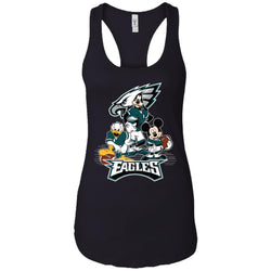 Mickey Mouse Philadelphia Eagle American Football Nfl Sports Shirt Women Tank Top