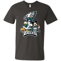 Mickey Mouse Philadelphia Eagle American Football Nfl Sports Shirt Men V-Neck T-Shirt Men V-Neck T-Shirt - amzapparel