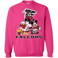 Mickey Mouse Atlanta Falcons American Football Nfl Sports Shirt Crewneck Pullover Sweatshirt Crewneck Pullover Sweatshirt - amzapparel