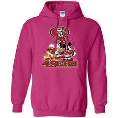 Mickey Mouse San Francisco 49ers American Football Nfl Sports Shirt Pullover Hoodie Sweatshirt Pullover Hoodie Sweatshirt - amzapparel