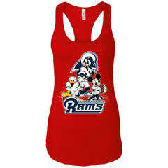 Mickey Mouse Los Angeles Rams American Football Nfl Sports Shirt Women Tank Top Women Tank Top - amzapparel