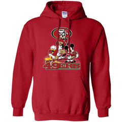 Mickey Mouse San Francisco 49ers American Football Nfl Sports Shirt Pullover Hoodie Sweatshirt Pullover Hoodie Sweatshirt - amzapparel