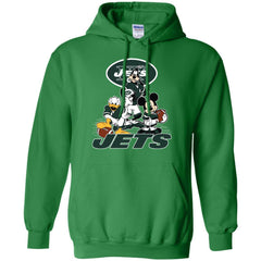 Mickey Mouse New York Jets American Football Nfl Sports Shirt Pullover Hoodie Sweatshirt Pullover Hoodie Sweatshirt - amzapparel