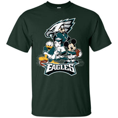 Mickey Mouse Philadelphia Eagle American Football Nfl Sports Shirt Men Cotton T-Shirt Men Cotton T-Shirt - amzapparel