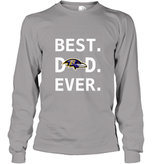 Best Baltimore Ravens Dad Best Dad Ever NFL Football Fathers Day Long Sleeve T-Shirt Long Sleeve T-Shirt - amzapparel