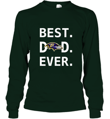 Best Baltimore Ravens Dad Best Dad Ever NFL Football Fathers Day Long Sleeve T-Shirt Long Sleeve T-Shirt - amzapparel