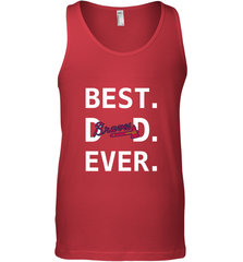 Best Atlanta Braves Dad Ever Baseball MLB Fathers Day Men's Tank Top Men's Tank Top - amzapparel