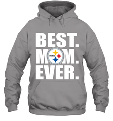 Best Pittsburgh Steelers Mom Ever NFL Team Mother's Day Gift Hooded Sweatshirt Hooded Sweatshirt - amzapparel