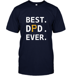 Best Pittsburgh Pirates Dad Ever Baseball MLB Fathers Day Men's T-Shirt