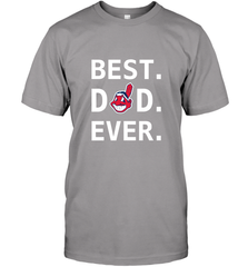Best Cleveland Indians Dad Ever Baseball MLB Fathers Day Men's T-Shirt Men's T-Shirt - amzapparel