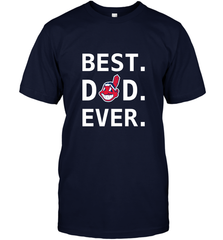 Best Cleveland Indians Dad Ever Baseball MLB Fathers Day Men's T-Shirt Men's T-Shirt - amzapparel