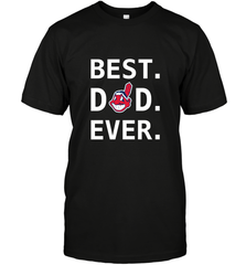Best Cleveland Indians Dad Ever Baseball MLB Fathers Day Men's T-Shirt Men's T-Shirt - amzapparel