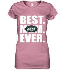 Best New York Jets Mom Ever NFL Team Mother's Day Gift Women's V-Neck T-Shirt Women's V-Neck T-Shirt - amzapparel