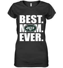 Best New York Jets Mom Ever NFL Team Mother's Day Gift Women's V-Neck T-Shirt Women's V-Neck T-Shirt - amzapparel