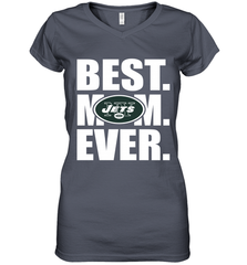 Best New York Jets Mom Ever NFL Team Mother's Day Gift Women's V-Neck T-Shirt Women's V-Neck T-Shirt - amzapparel