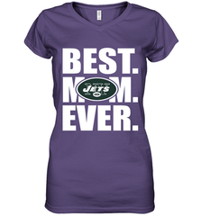 Best New York Jets Mom Ever NFL Team Mother's Day Gift Women's V-Neck T-Shirt Women's V-Neck T-Shirt - amzapparel