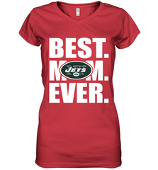 Best New York Jets Mom Ever NFL Team Mother's Day Gift Women's V-Neck T-Shirt Women's V-Neck T-Shirt - amzapparel