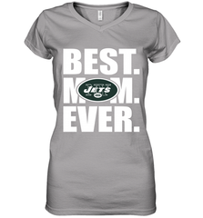 Best New York Jets Mom Ever NFL Team Mother's Day Gift Women's V-Neck T-Shirt Women's V-Neck T-Shirt - amzapparel