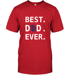 Best San Diego Padres Dad Ever Baseball MLB Fathers Day Men's T-Shirt Men's T-Shirt - amzapparel