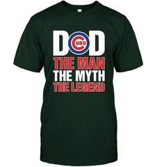 Chicago Cubs Dad The Man The Myth The Legend Father's Day MLB Men's T-Shirt Men's T-Shirt - amzapparel