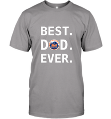 Best New York Mets Dad Ever Baseball MLB Fathers Day Men's T-Shirt Men's T-Shirt - amzapparel