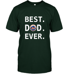 Best New York Mets Dad Ever Baseball MLB Fathers Day Men's T-Shirt Men's T-Shirt - amzapparel
