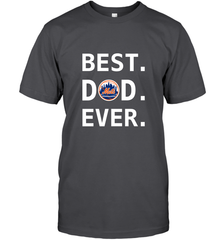 Best New York Mets Dad Ever Baseball MLB Fathers Day Men's T-Shirt Men's T-Shirt - amzapparel