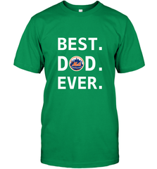 Best New York Mets Dad Ever Baseball MLB Fathers Day Men's T-Shirt Men's T-Shirt - amzapparel