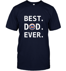 Best New York Mets Dad Ever Baseball MLB Fathers Day Men's T-Shirt Men's T-Shirt - amzapparel