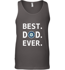 MLB Seattle Mariners Gray Men's Short Sleeve V-Neck Jersey - M