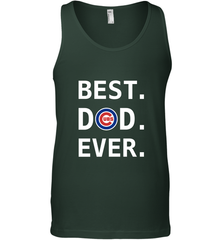 Best Chicago Cubs Dad Ever Baseball MLB Fathers Day Men's Tank Top Men's Tank Top - amzapparel