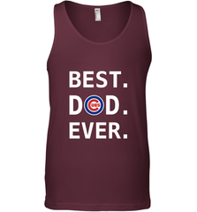 Best Chicago Cubs Dad Ever Baseball MLB Fathers Day Men's Tank Top Men's Tank Top - amzapparel