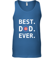 Best Chicago Cubs Dad Ever Baseball MLB Fathers Day Men's Tank Top Men's Tank Top - amzapparel