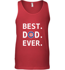 Best Chicago Cubs Dad Ever Baseball MLB Fathers Day Men's Tank Top Men's Tank Top - amzapparel
