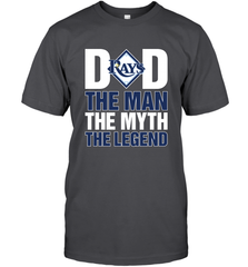 Tampa Bay Rays Dad The Man The Myth The Legend Father's Day MLB Men's T-Shirt Men's T-Shirt - amzapparel